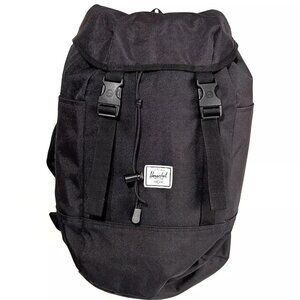Herschel Black Iona Backpack Excellent Pre Owned Condition